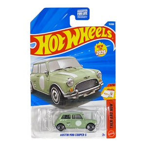 Collectors World Toys Hot Wheels Austin Mini Cooper S | Then and Now Series 1/10