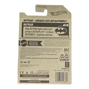 Hot Wheels Batman Arkham Asylum Batmobile - Batman Series 2/5