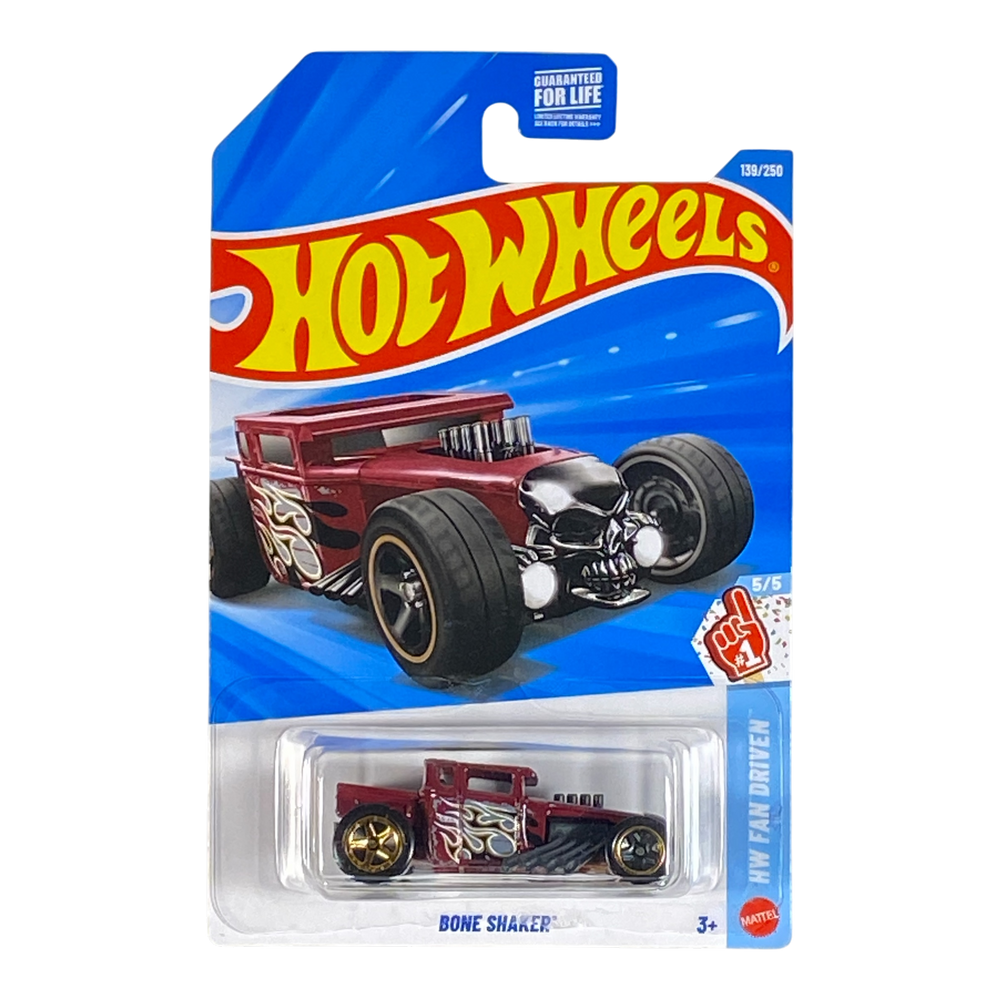 Collectors World Toys Hot Wheels Bone Shaker | Fan Driven Series 5/5