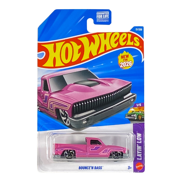 Collectors World Toys Hot Wheels Bounce'n Bass | Layin' Low Series 1/5