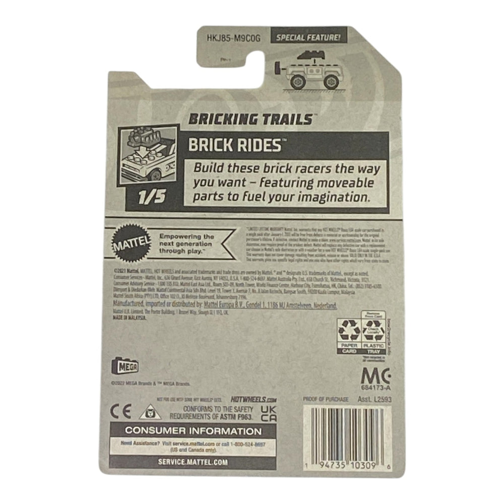 Hot Wheels Bricking Trails - Brick Rides Series 1/5