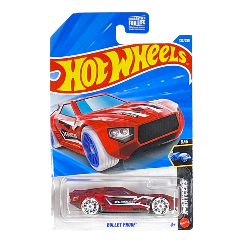 Collectors World Toys Hot Wheels Bullet Proof | X-Raycers Series 5/5