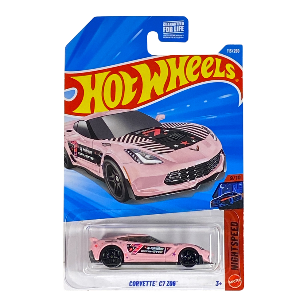 Collectors World Toys Hot Wheels Corvette C7 Z06 | Nightspeed Series 9/10