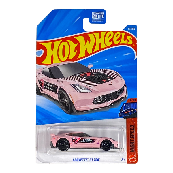 Collectors World Toys Hot Wheels Corvette C7 Z06 | Nightspeed Series 9/10