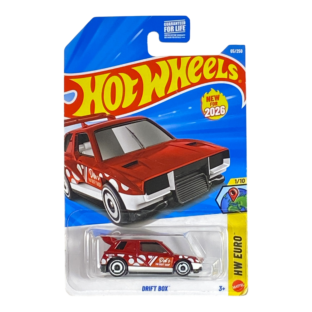Collectors World Toys Hot Wheels Drift Box | Euro Series 1/10