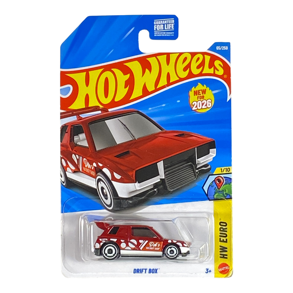 Collectors World Toys Hot Wheels Drift Box | Euro Series 1/10