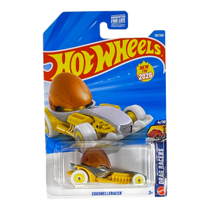 Collectors World Toys Hot Wheels EggShelleRacer | Drag Racers Series 4/10