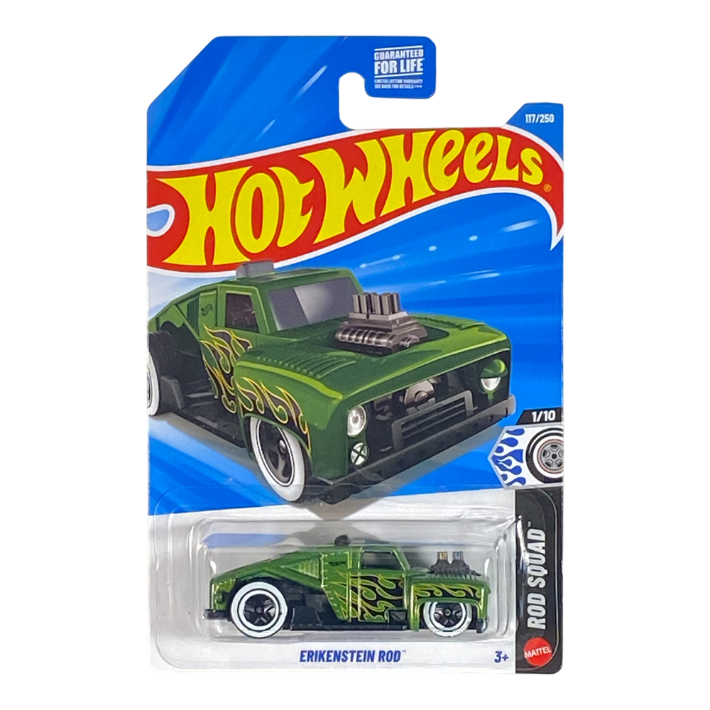 Collectors World Toys Hot Wheels Erikenstein Rod | Rod Squad Series 1/10