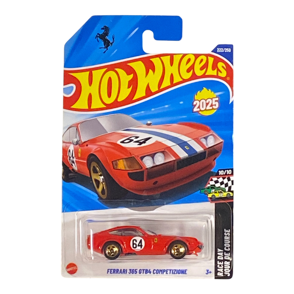 Hot Wheels Ferrari 365 GTB4 Competizione - Race Day / Jour De Course Series 10/10 - Echo Six Hobbies