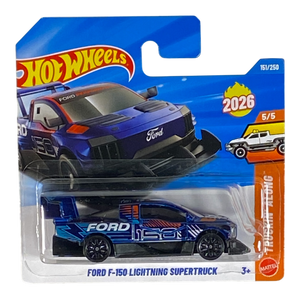Collectors World Toys Hot Wheels Ford F-150 Lightning Supertruck | Truckin' Along Series 5/5