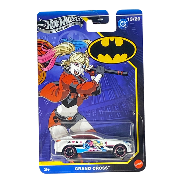 Collectors World Toys Hot Wheels Grand Cross | Batman Silver Series 13/20