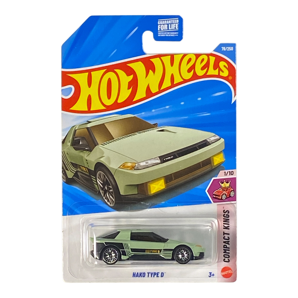 Collectors World Toys Hot Wheels Hako Type D | Compact Kings Series 1/10