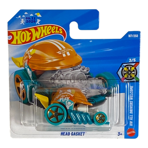 Collectors World Toys Hot Wheels Head Gasket | All Drivers Welcome Series 3/5