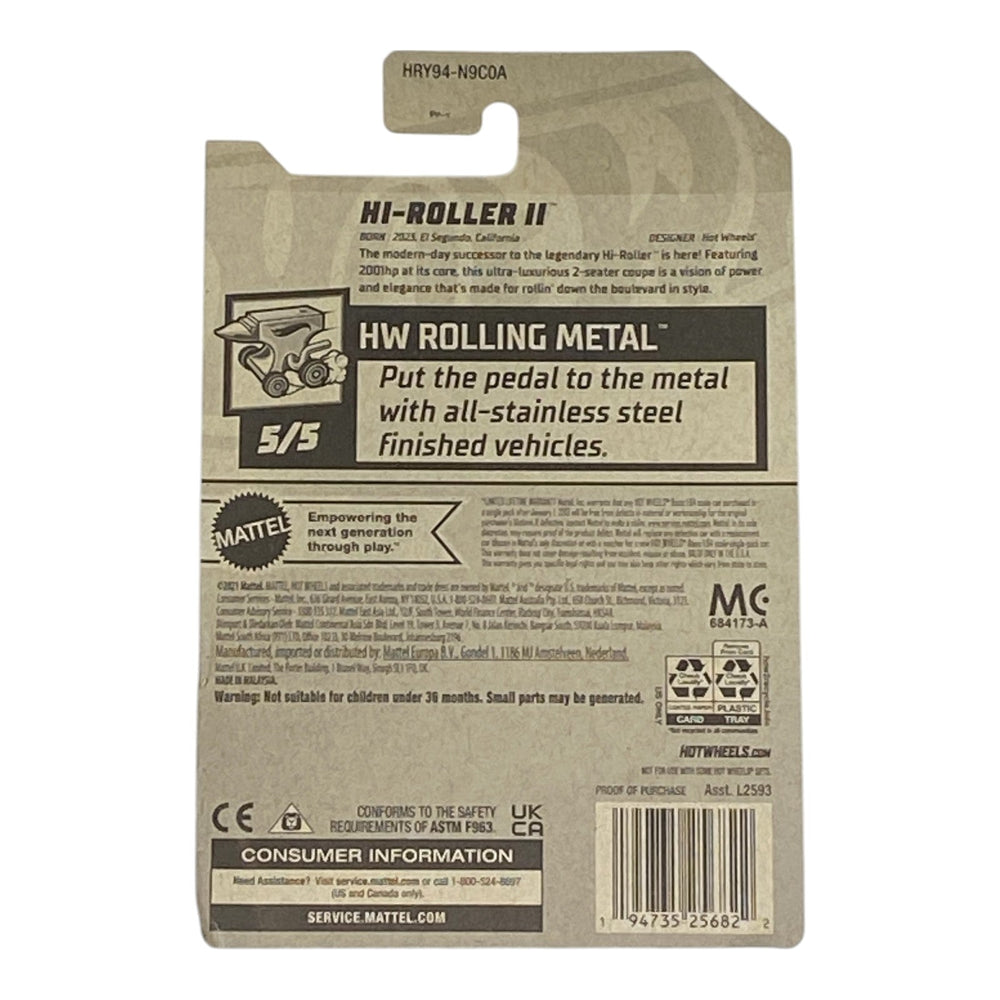 Hot Wheels Hi-Roller II - Rolling Metal Series 5/5