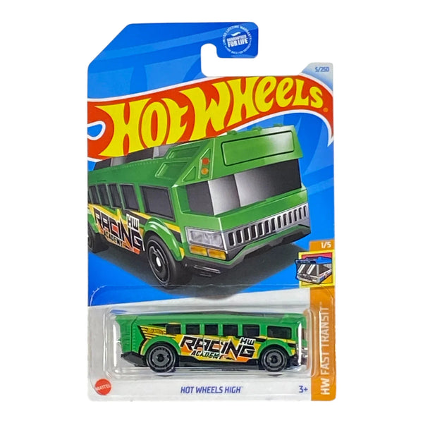 Collectors World Toys Hot Wheels High - HW Fast Transit Series 1/5