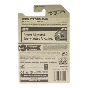 Hot Wheels Honda VFR750R (RC30) - Motto Series 4/5