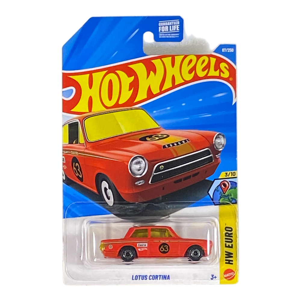 Collectors World Toys Hot Wheels Lotus Cortina - HW Euro Series 3/10