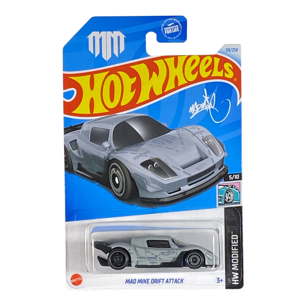 Collectors World Toys Hot Wheels Mad Mike Drift Attack | Modified Series 5/10