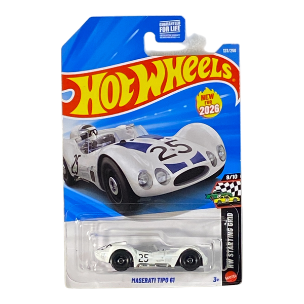 Collectors World Toys Hot Wheels Maserati Tipo 61 | Starting Grid Series 9/10
