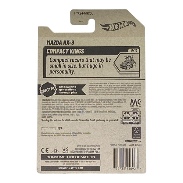 Hot Wheels Mazda RX-3 - Compact Kings Series 8/10