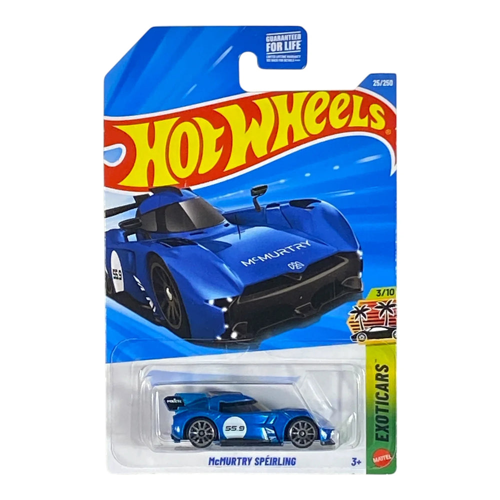 Collectors World Toys Hot Wheels McMurtry Speirling Exoticars 3/10