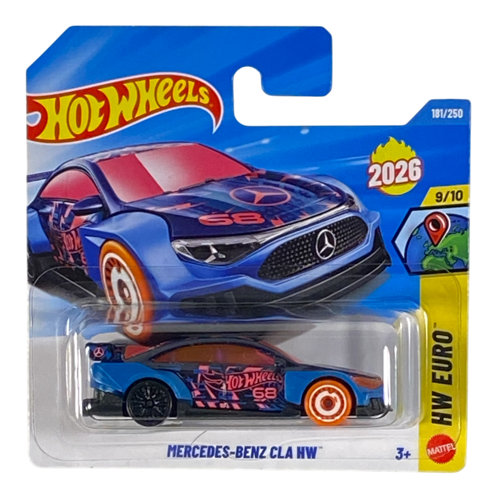 Collectors World Toys Hot Wheels Mercedes-Benz CLA HW | HW Euro Series 9/10