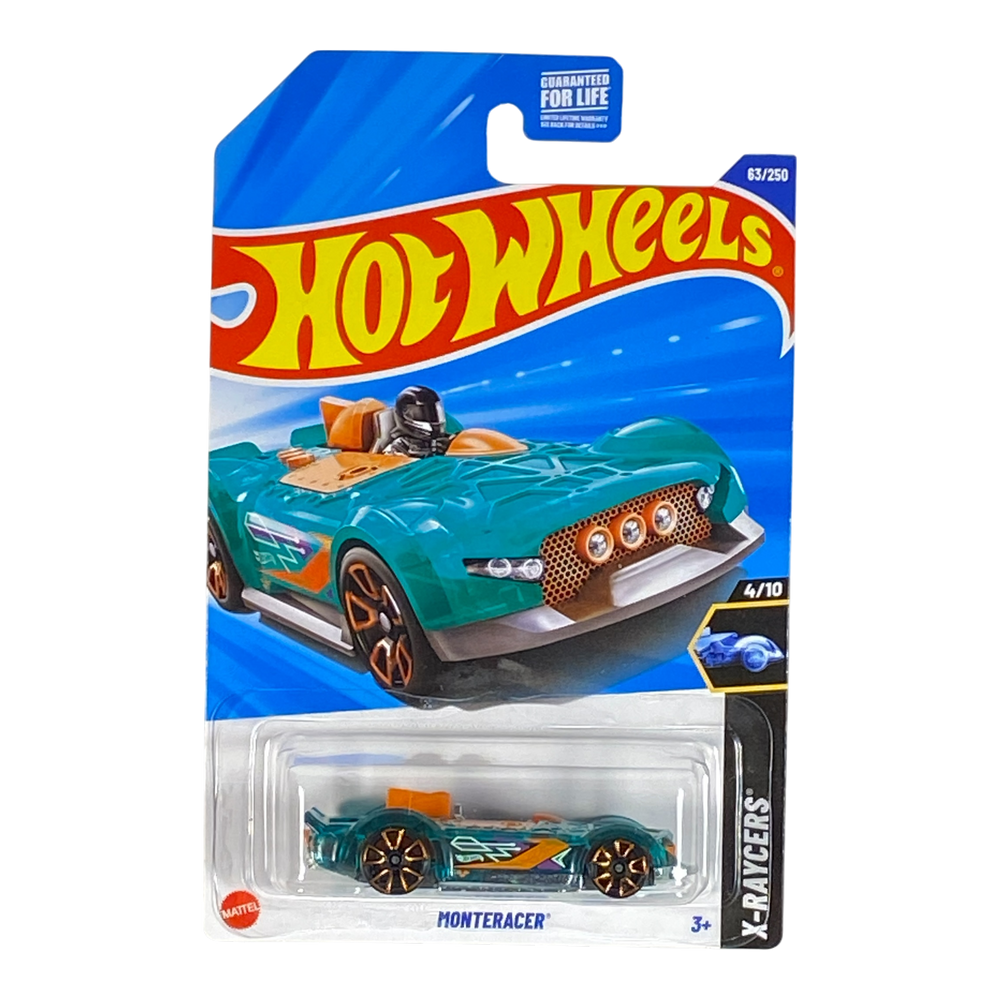 Collectors World Toys Hot Wheels Monteracer | X-Raycers Series 4/10