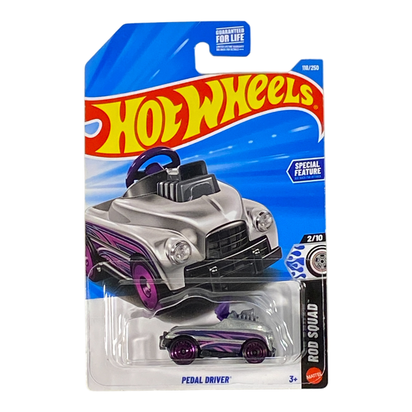 Collectors World Toys Hot Wheels Pedal Driver | Rod Squad Series 2/10