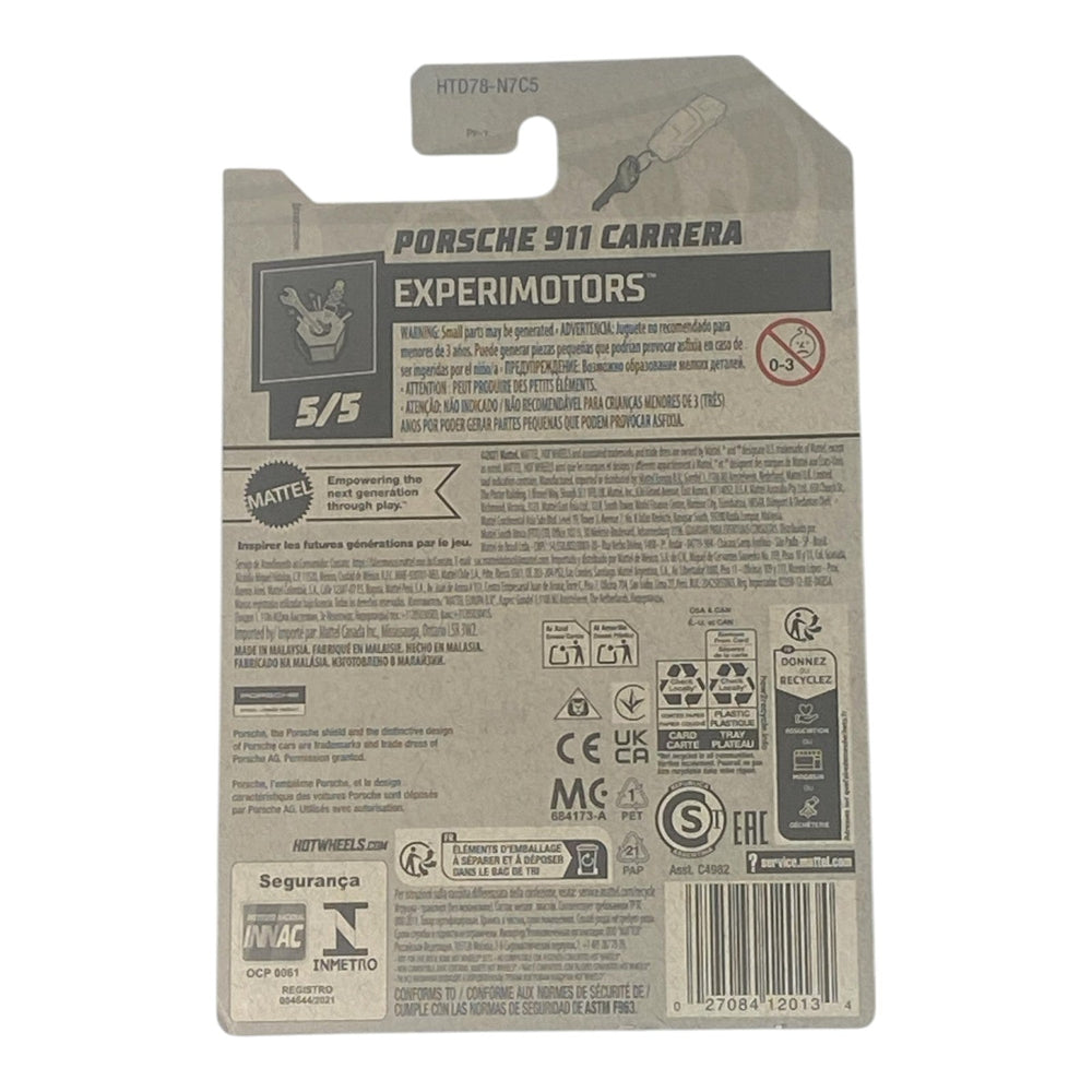 Hot Wheels Porsche 911 Carrera - Experimotors Series 5/5