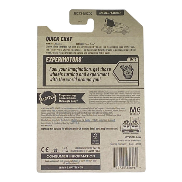 Hot Wheels Quick Chat - Experimotors Series 9/10