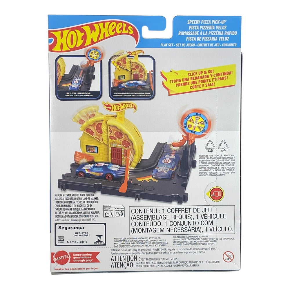 Collectors World Toys Hot Wheels Speedy Pizza Pick-Up - Hot Wheels City Playset