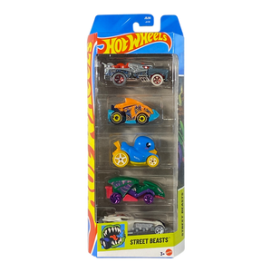 Collectors World Toys Hot Wheels 5 Pack Set | Street Beasts