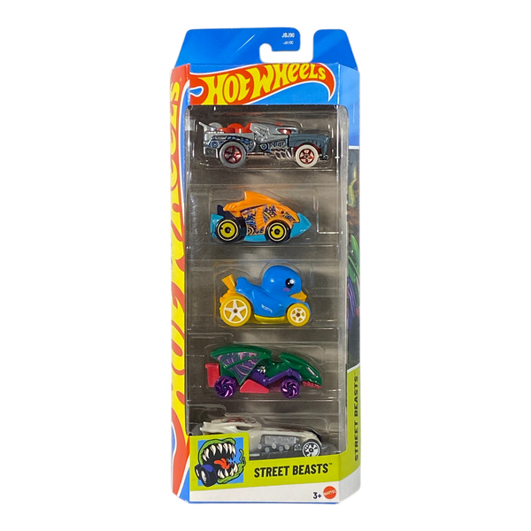 Collectors World Toys Hot Wheels 5 Pack Set | Street Beasts
