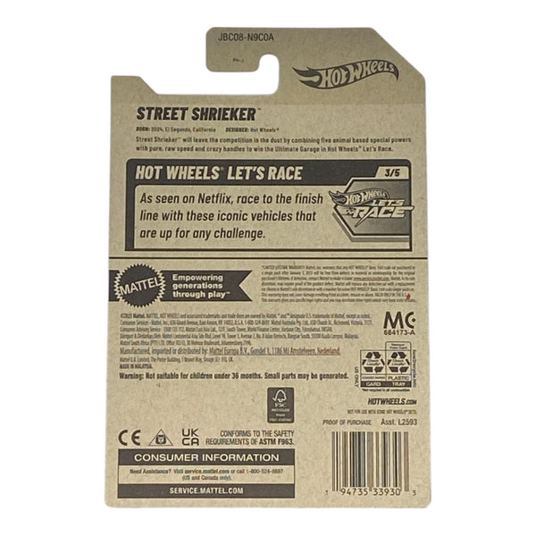 Hot Wheels Street Shrieker - Let's Race Series 3/5