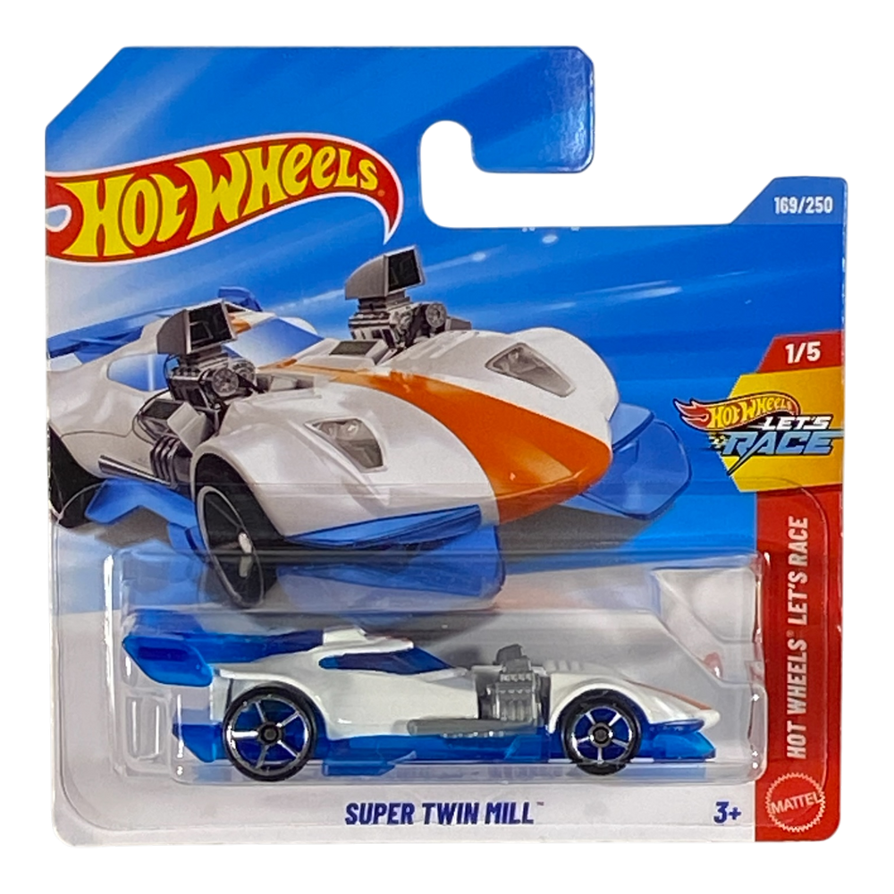 Collectors World Toys Hot Wheels Super Twin Mill | Hot Wheels Let's Race Series 1/5