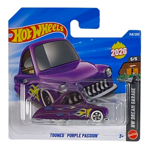 Collectors World Toys Hot Wheels Tooned Purple Passion | HW Dream Garage Series 5/5