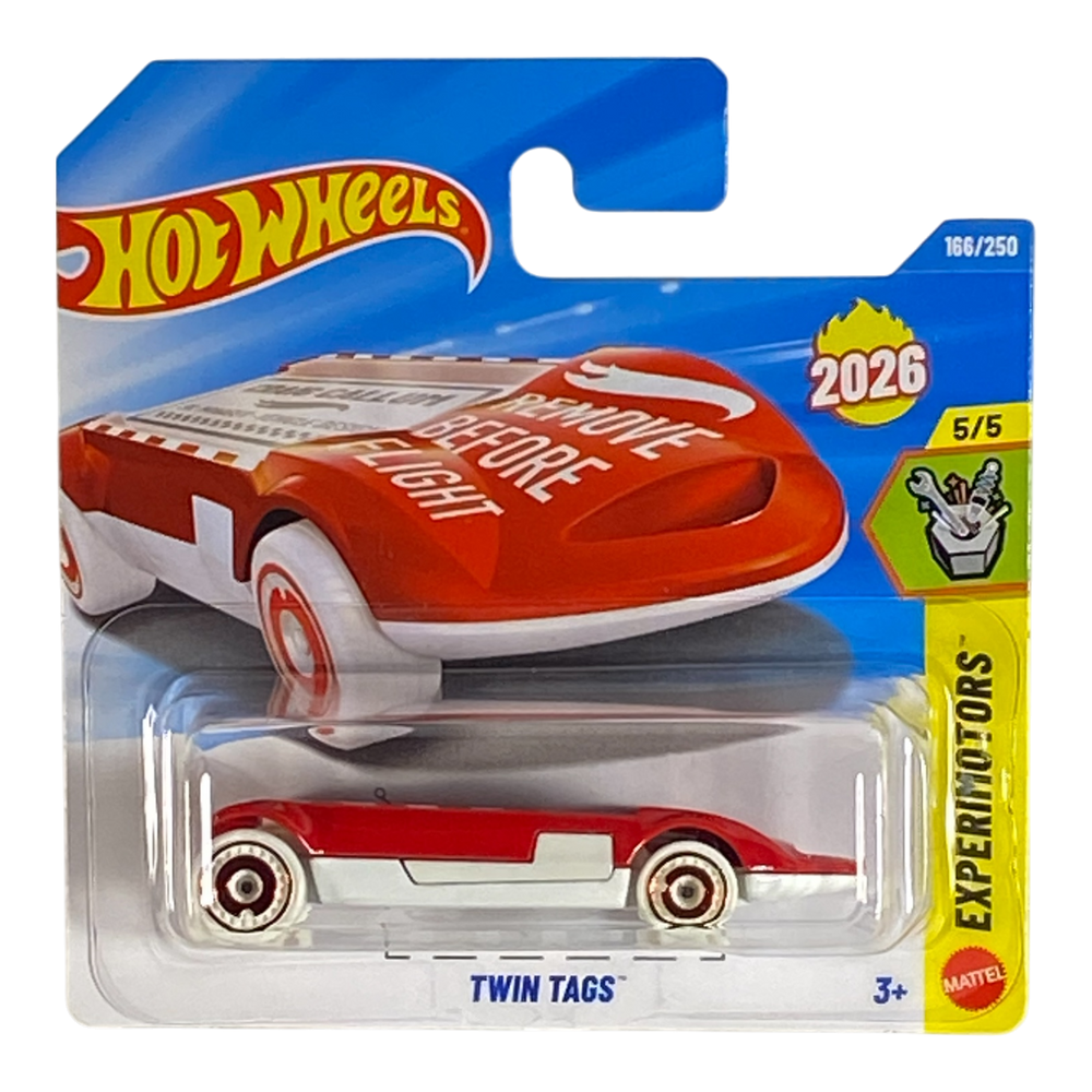 Collectors World Toys Hot Wheels Twin Tags | Experimotors Series 5/5