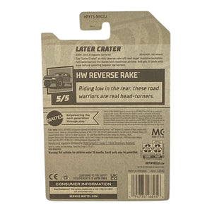 Hot Wheels Later Crater - Reverse Rake Series 5/5
