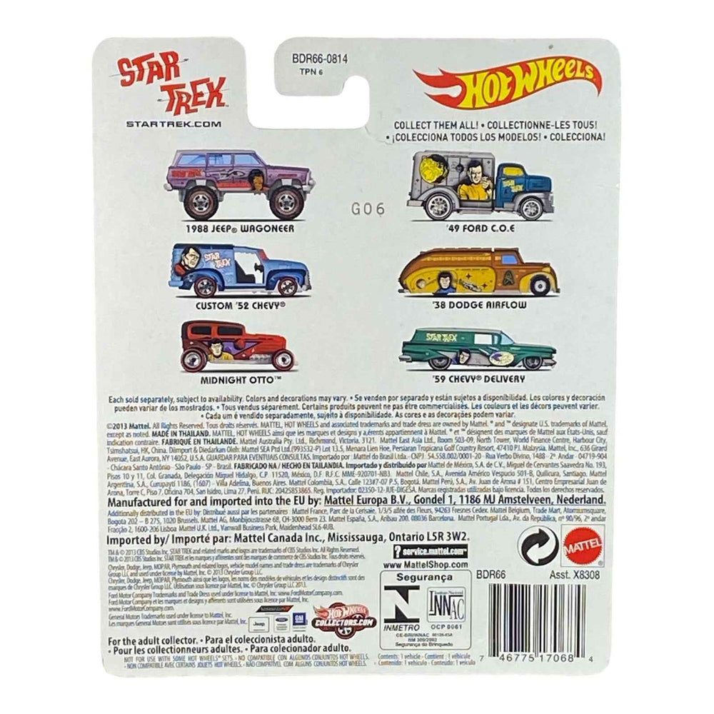 Hot Wheels Midnight Otto - Star Trek Series Sulu