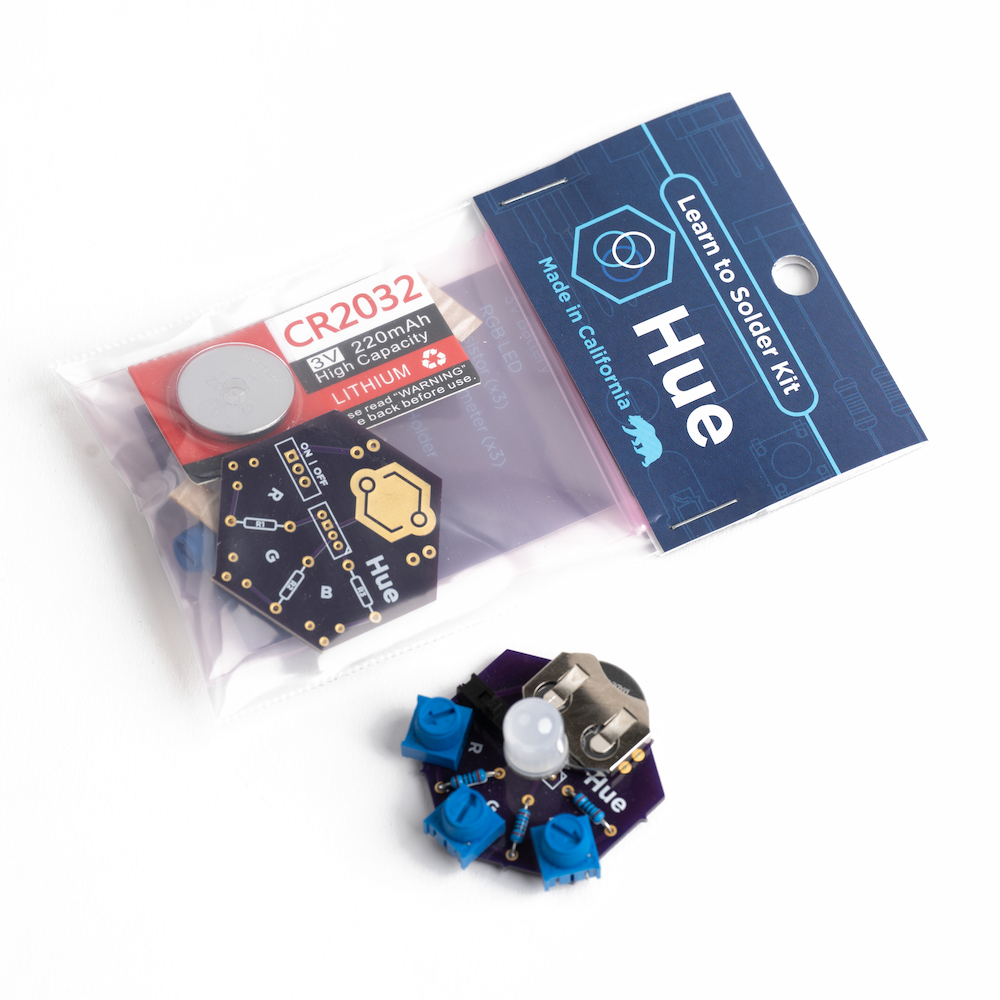 Learn to Solder Kit: Hue - Echo Six Hobbies