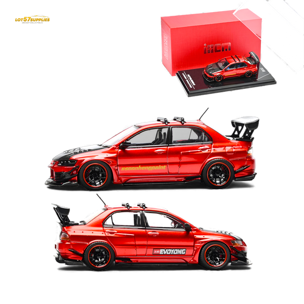 (Pre-Order) IHCM Mitsubishi Lancer Evo IX Metallic Red 1:64