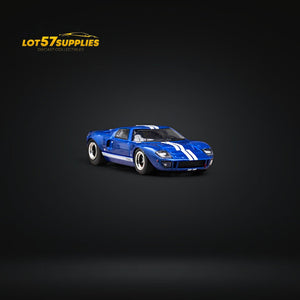 Zoom Ford GT40 MK1 Blue #2 1:64