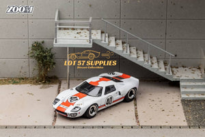 Zoom Ford GT40 MK1 Gulf Livery 1:64