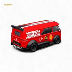 Mini Dream Volkswagen T1 RWB Van in Red WM Livery 1:64