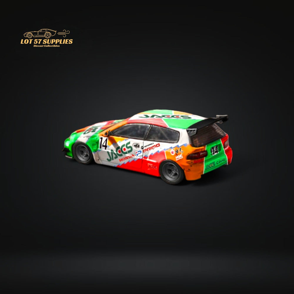 Fuji Honda Civic EG6 5th Gen MK5 Rocket Bunny JACCS #14 Livery 1:64