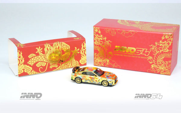 Inno64 Nissan Skyline GT-R R35 Year Of The Dragon Special Edition 2024 1:64