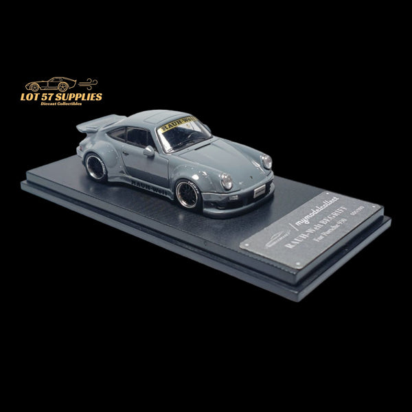MC Porsche RWB 930 Cement Grey Ducktail Diecast 1:64