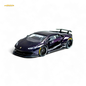 Model car of a Lamborghini on a white background