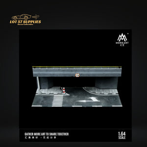 (Pre-Order) MoreArt OVERPASS SCENE MODEL Diorama Scene 1:64 MO901302