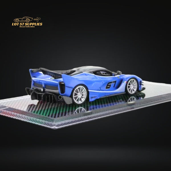 U2 Ferrari FXX-K Evo Sea Blue 1:64